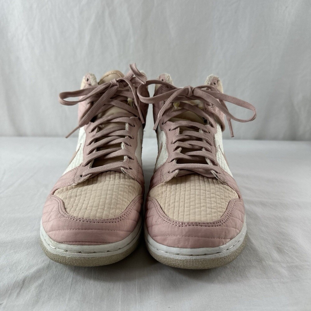 Nike Dunk High LX Next Nature Pink & Cream Oxford DN9909-200 Women's Size 10.5 - Picture 4 of 10